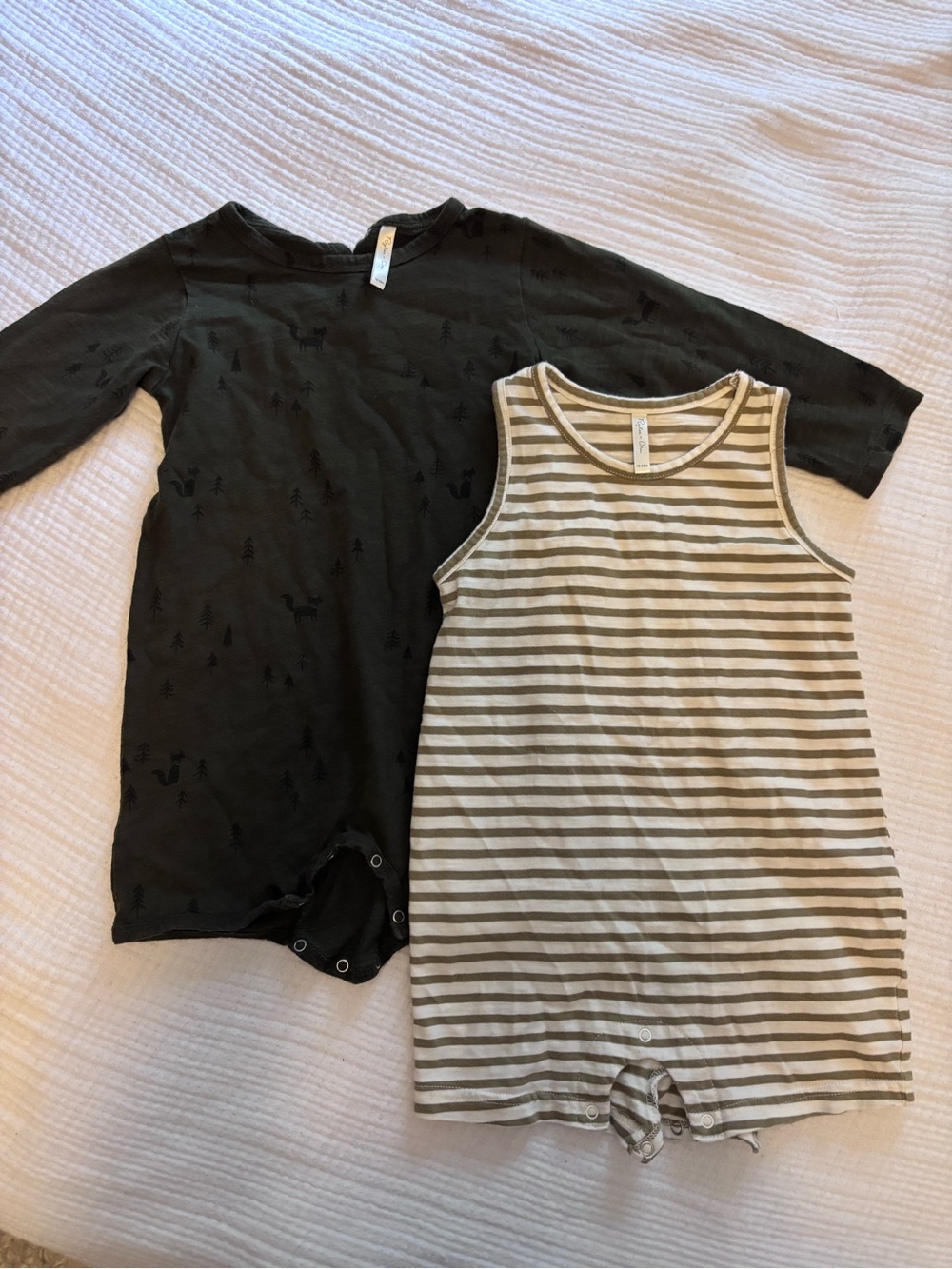 Rylee + Cru boys romper bundle